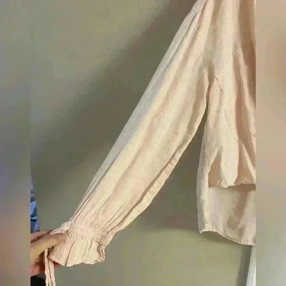 All saints top crossover‎ bell sleeves slouchy Medium - Picture 3 of 8